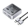 ORICO 4-Port USB Hub, Compact Zinc Alloy, High-Speed Data Transfer & Charging, Portable for Laptop, PC, Mac, and More 1