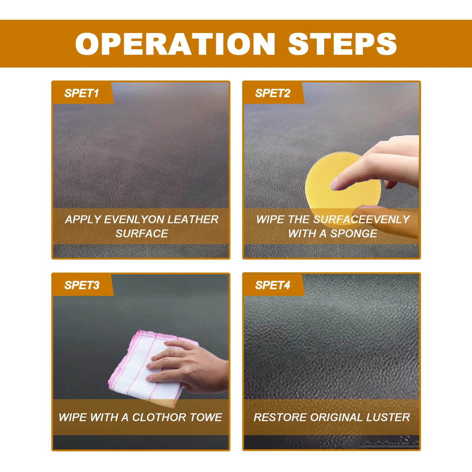 Leather Shoe Care Cream Polish Wax for Leather Protection