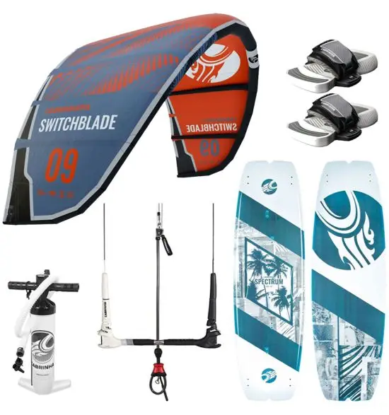 DiscountPirceCabrinha12mbluekiteforkiteboardingkitesurfingFULL