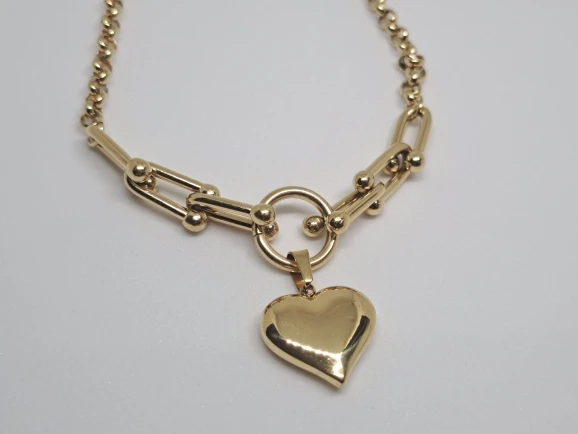 Eilieck Heart Love Pendant Necklace photo review