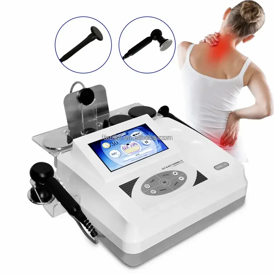 Fair Professional Indiba 448khz Tecar CET RET Physical Therapy Machine For Rehabilitation sport injury Pain Relief Device impulse device перкуссионный массажный пистолет impulse sport