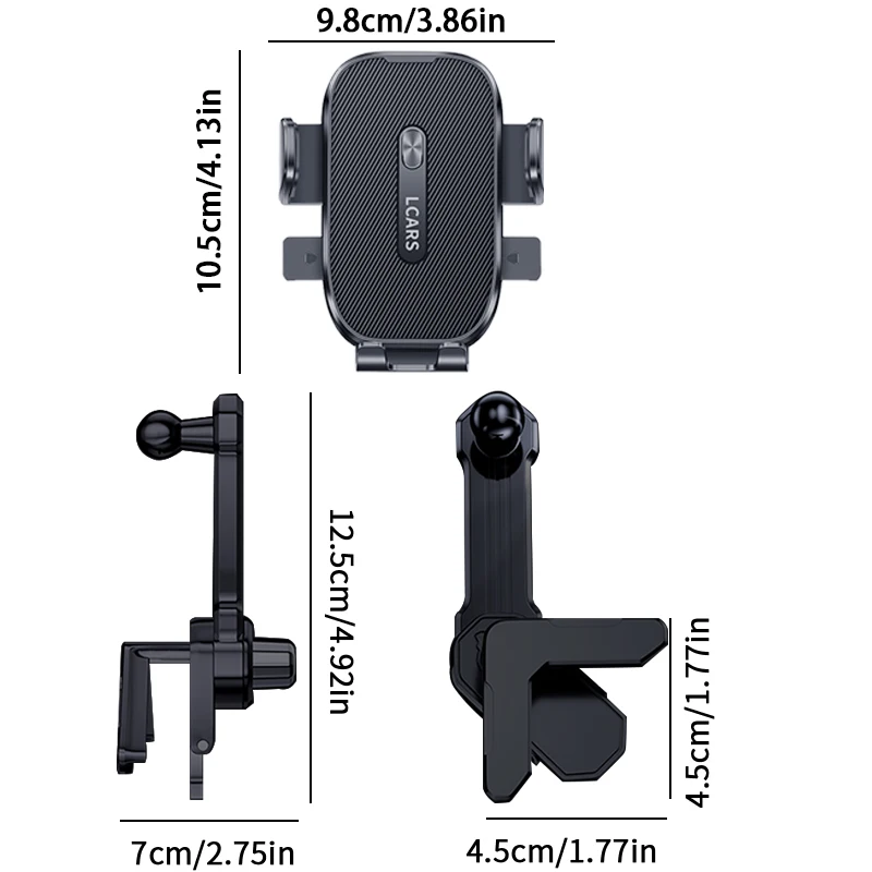 Universal Car Phone Holder for Tesla Model 3 Model Y New Energy Vehicles with Floating Center Console Screen Mount