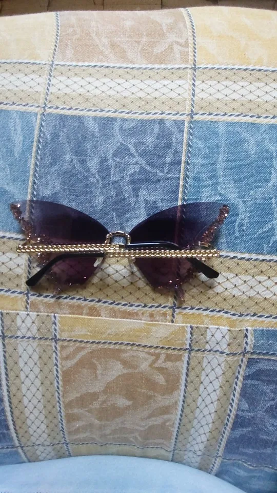 Diamond Butterfly Sunglasses