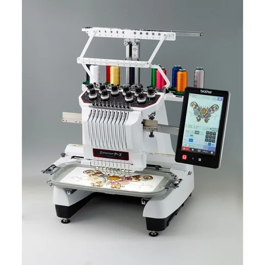 New Entrepreneur Pro X PR1050X Embroidery Machine & Hat Hoops kits