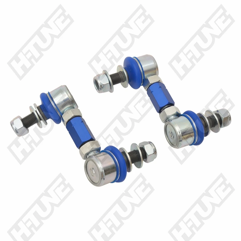 4x4 Pickup 12mm Ball Joint Adjustable Front Anti-Roll Sway Bar End Link Kit For Triton L200 ML MN 05-15 / PAJERO / CHALLENGE