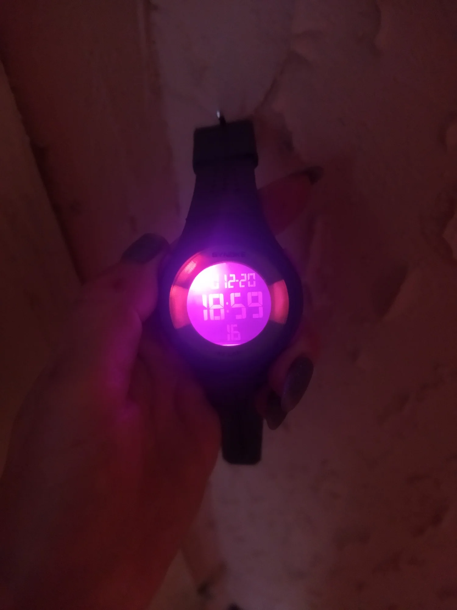 Synoke-Digital LED Watches for Men and Women,Water Resistant,Chronograph,Calendar,Alarm,Sport photo review