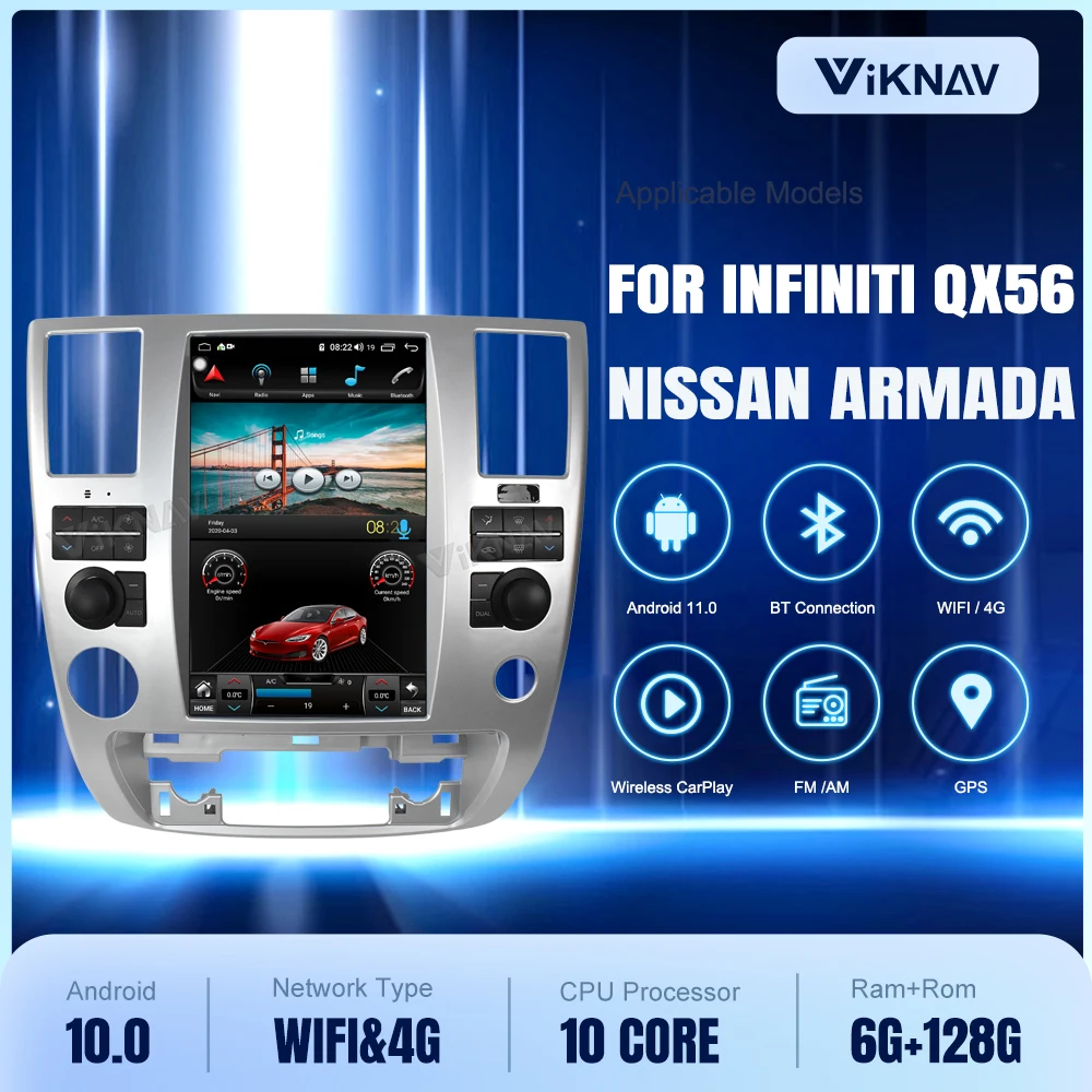 AndroidCarRadioForInfinitiQX56CarMultimediaPlayerForNissan