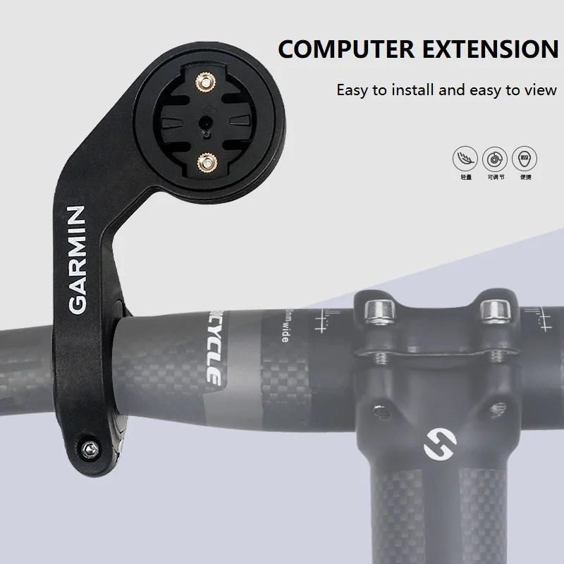 Supporto/Supporto Per Computer Da Bicicletta Garmin Originale Supporto Esteso-Supporto Anteriore Per Garmin Edge 130 200 510 520 520 800 810 820 830