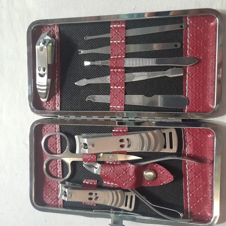 Kit Cortador De Unha Manicure Portatil Estojo Pinca Tesoura photo review