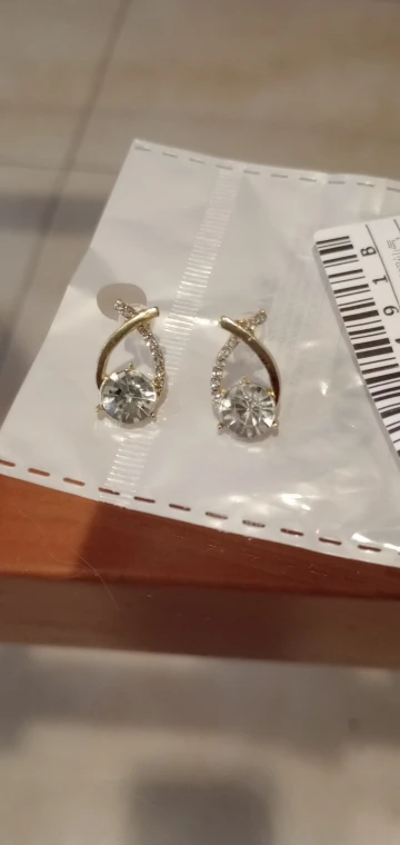 Korean Style Fashion Cross Stud Earrings photo review