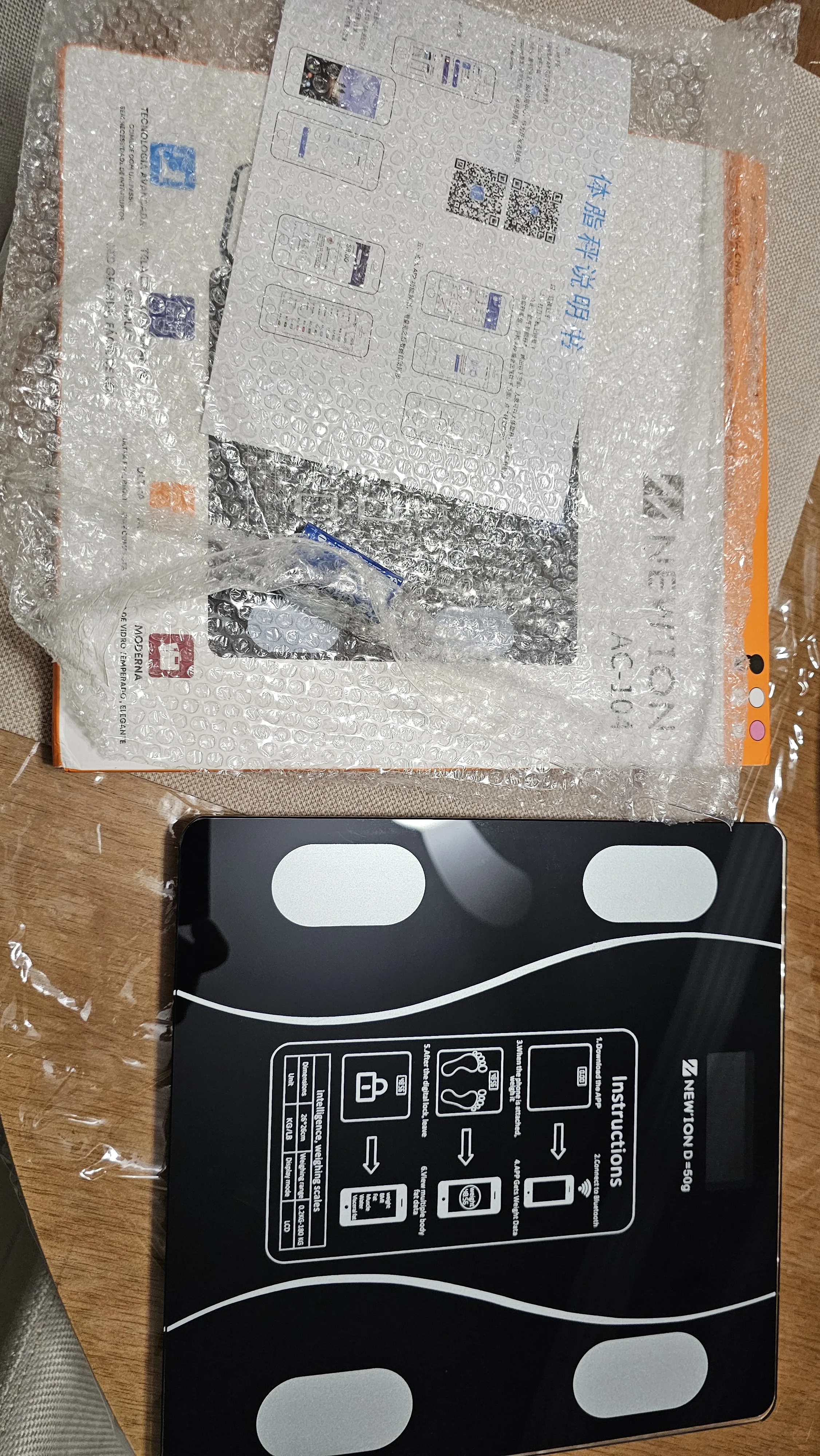 Balança Corporal Bioimpedância Profissional Bluetooth - Neverdie Store photo review