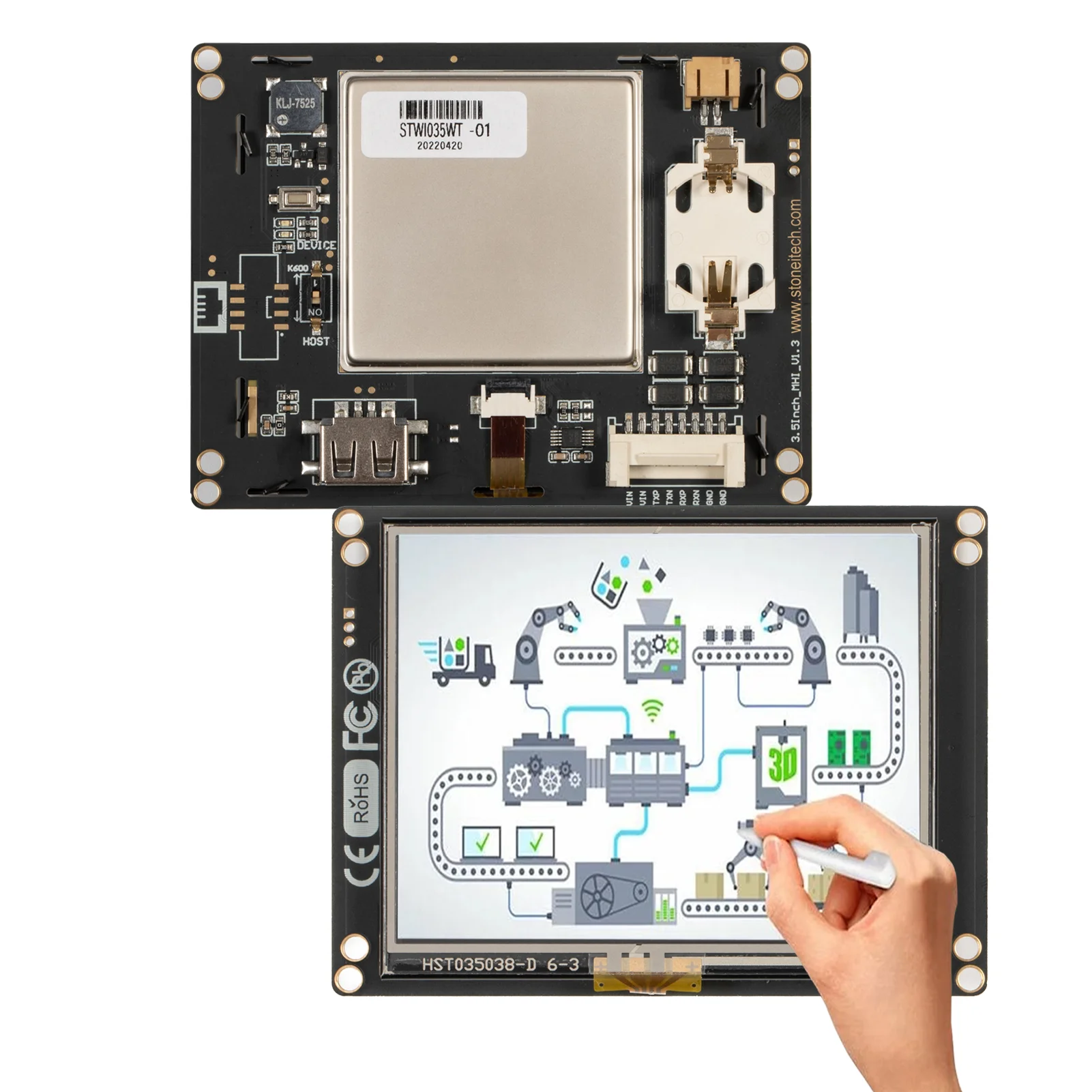 simple lcd display supplier