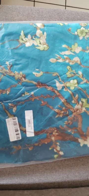 Elegant Long Headband Yellow Floral Silk Scarf photo review