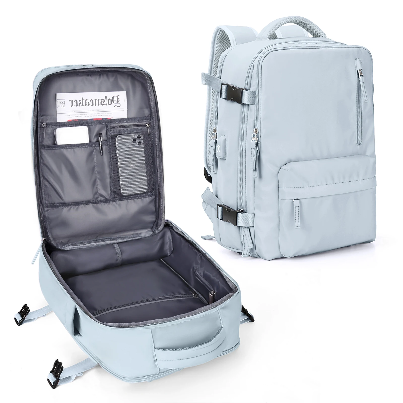 Versatile Waterproof 35L Travel Backpack - Ideal