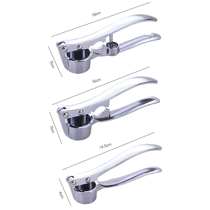 Garlic Press Crusher Kitchen Cooking Vegetables Ginger Squeezer Masher Handheld Ginger Mincer Tools Kitchen Accessories