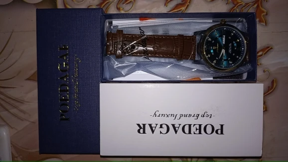 POEDAGAR Luxury Man Wristwatch photo review