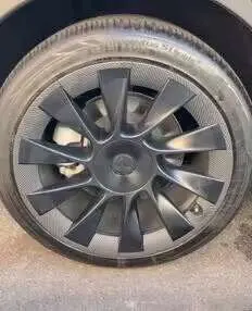TeslaHubs™ Rim Shield  Advanced Protection Kit For Model Y customer photo