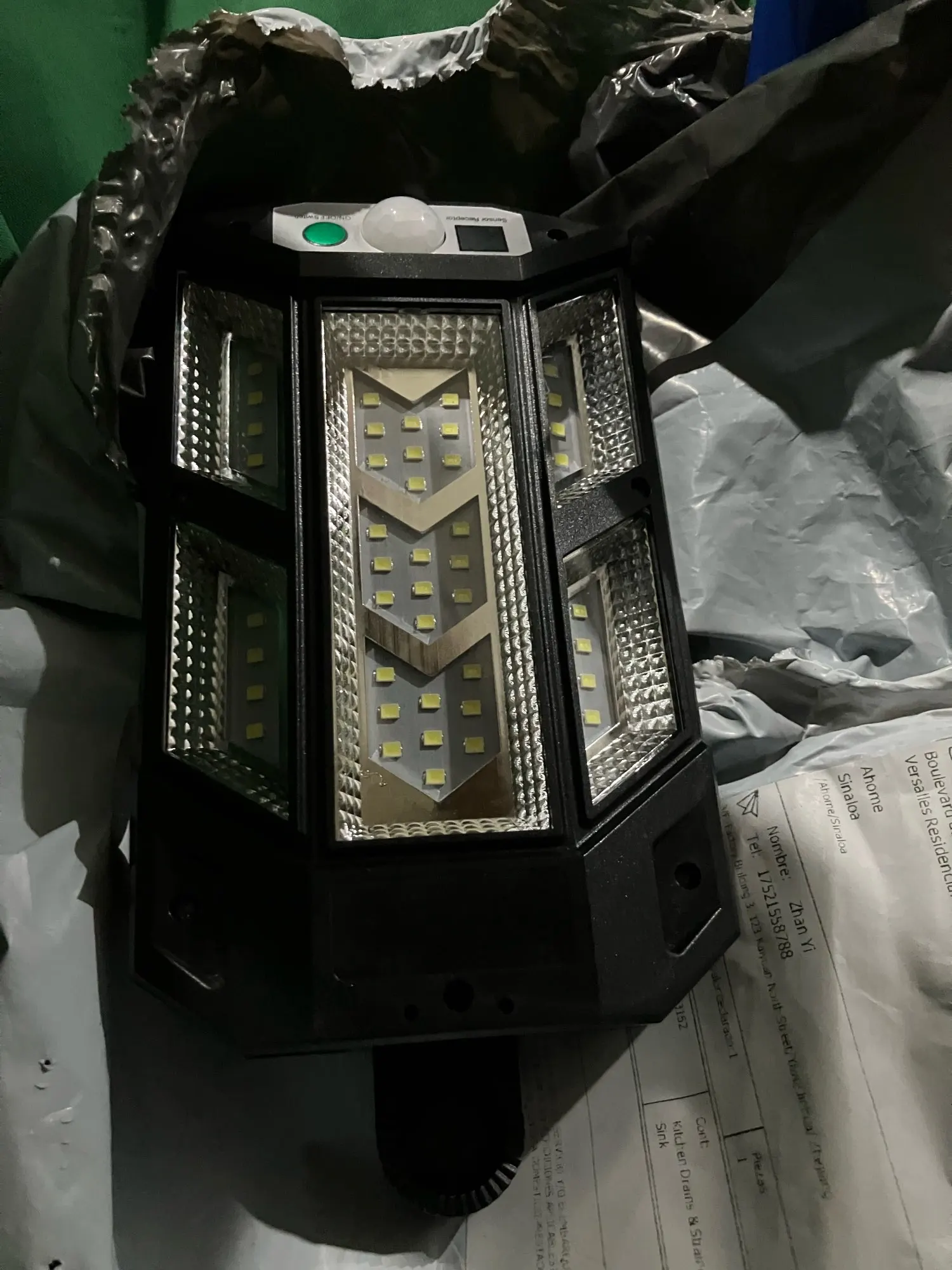 15000LM Irradiation 500㎡ Solar Light for Outdoor Sunlight Motion Sensor IP65 Waterproof Garden Street Wall External Solar Lamp photo review