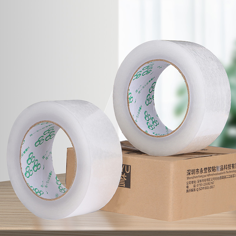  Transparent Tape BOPP Paper Packaging Sealing Tape Logistics Packaging Sealing Adhesive Paper Sealing Cartons 