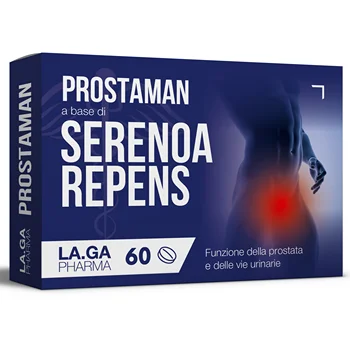 SERENOA REPENS, Prostata Integratore 60 Compresse con: Saw Palmetto, Boswellia, Zucca e Licopene. Serenoa Repens Prostata 640mg con: Ortica, Melograno ed Epilobio. Integratore Prostata Formula Potente