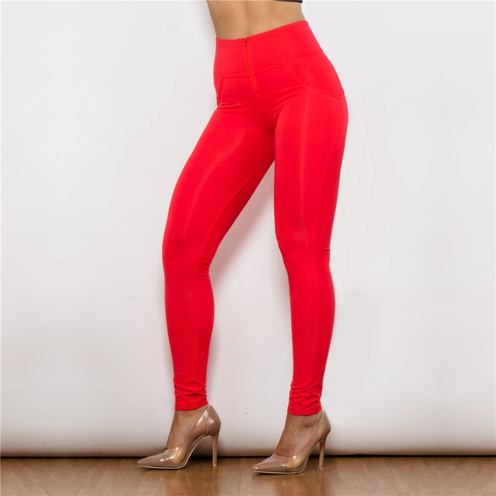 Red Capri Workout Pants
