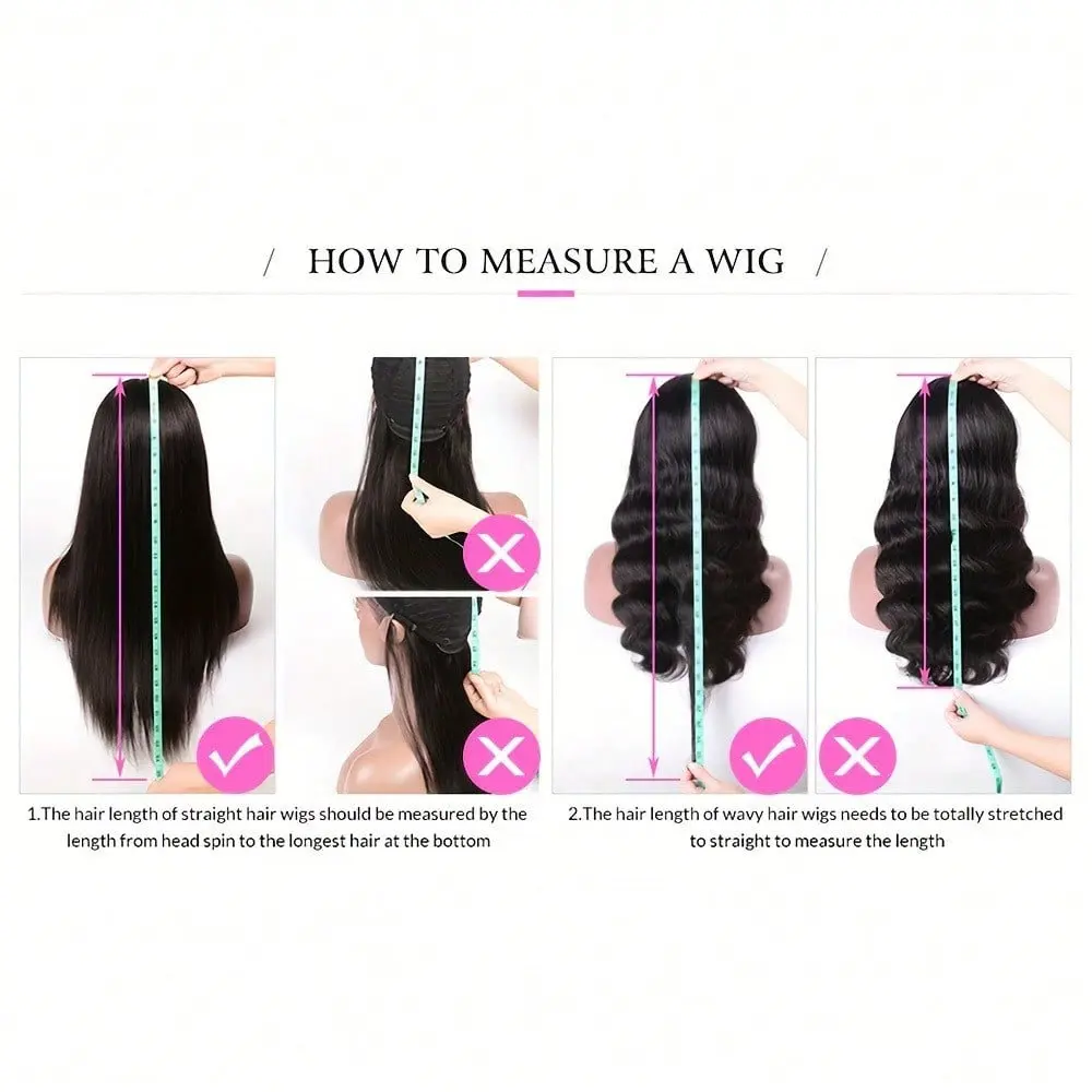 250 Density Straight 13x4 Pre Plucked Pre Cut Bye Bye Knots Transparent Lace Front Invisible Lace Natural Hairline Human Hair 5