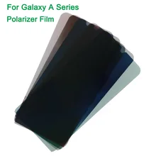 10 sztuk wyświetlacz ekran LCD folia polaryzacyjna do Samsung Galaxy A01 rdzeń A11 A21 A21s A31 A41 A51 A71 A02 A02s A22 A32 A42 A52 A72 4G tanie tanio CN (pochodzenie) 5G Screen Display Glass Only Repair Panel Digitizer Sensor
