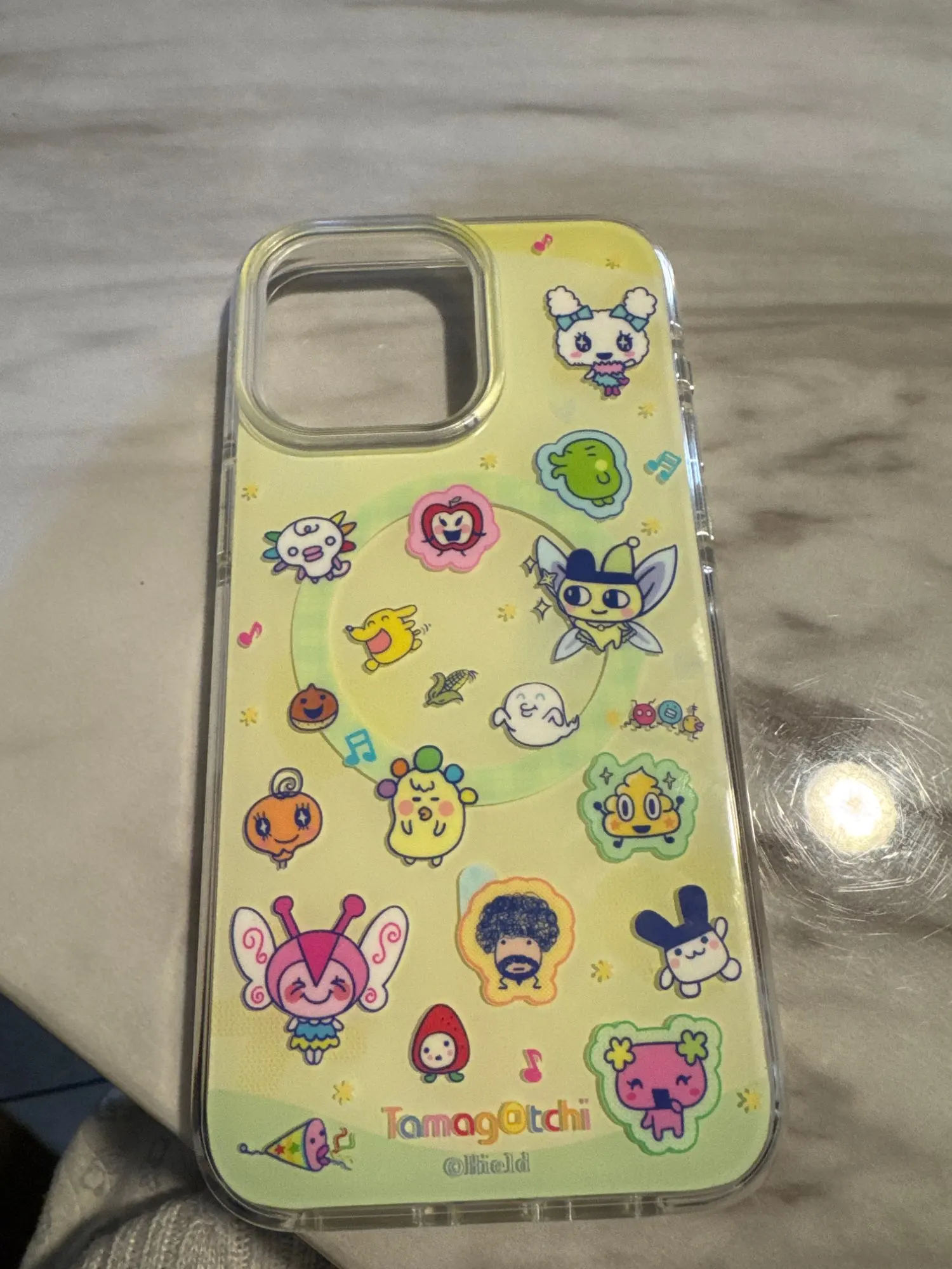 Kawaii Retro Pixel iPhone Case, customer photo