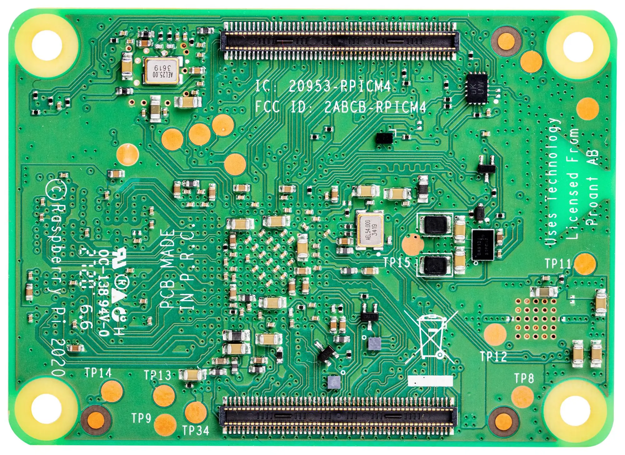   ǻ  4 Ʈ, BCM2711, ARM Cortex-A72, 8GB RAM, CM4008000