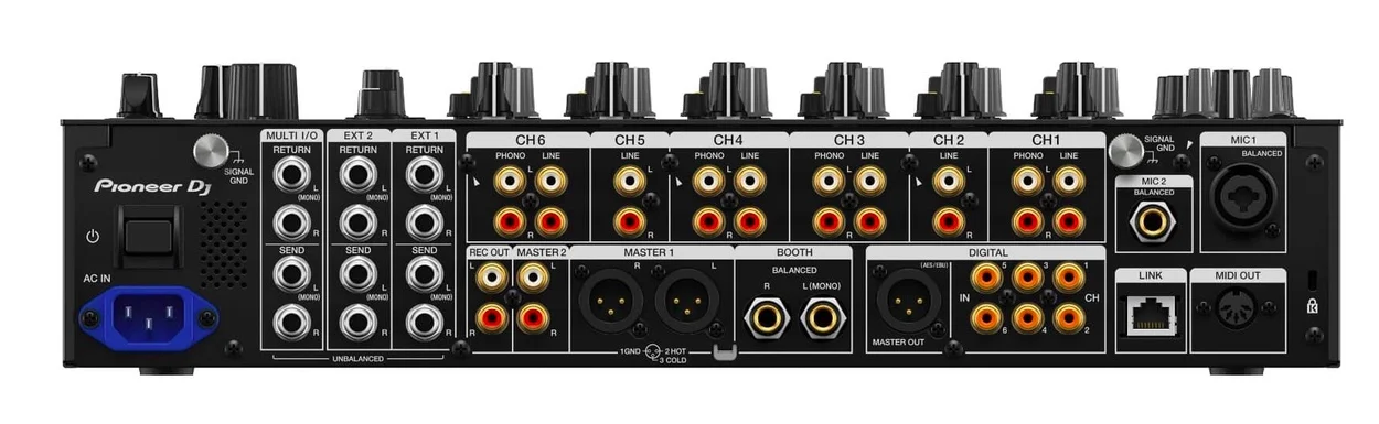 Mixer DJ Professionale DJM-V10-LF a 6 Canali con Fader Lungo, Stile Creativo, Best Seller - immagine 2