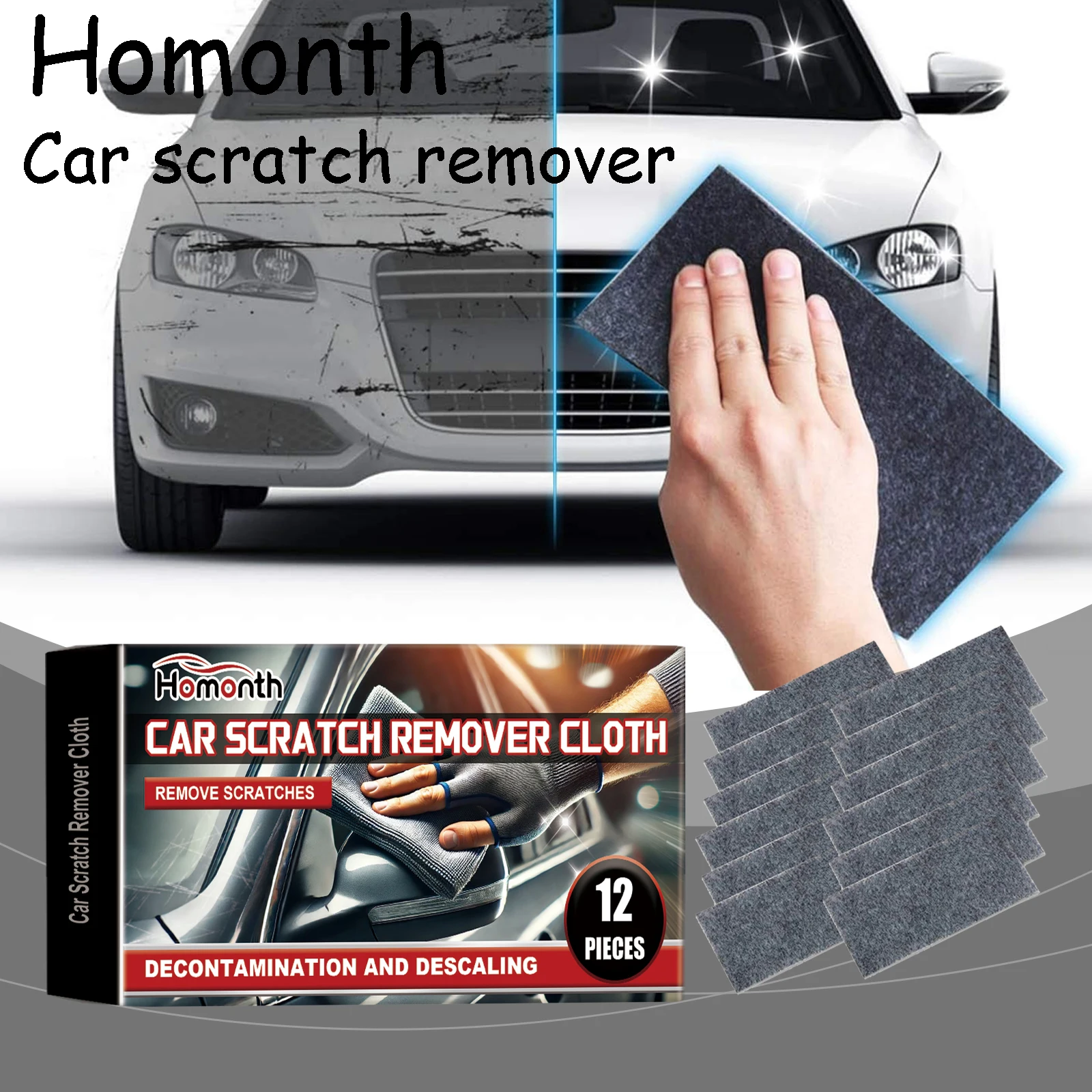 Car Scratch Remover Cloth For Paint Scratch Repair