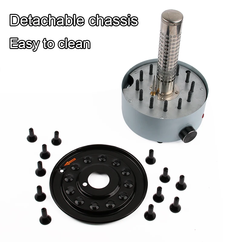 Electric Oven Automatic Rotary Skewer Smokeless Barbecue Grill Cup BBQ Kebab Machine Rotisserie Roast Domestic Heating Stove EU 6