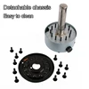 Electric Oven Automatic Rotary Skewer Smokeless Barbecue Grill Cup BBQ Kebab Machine Rotisserie Roast Domestic Heating Stove EU 6