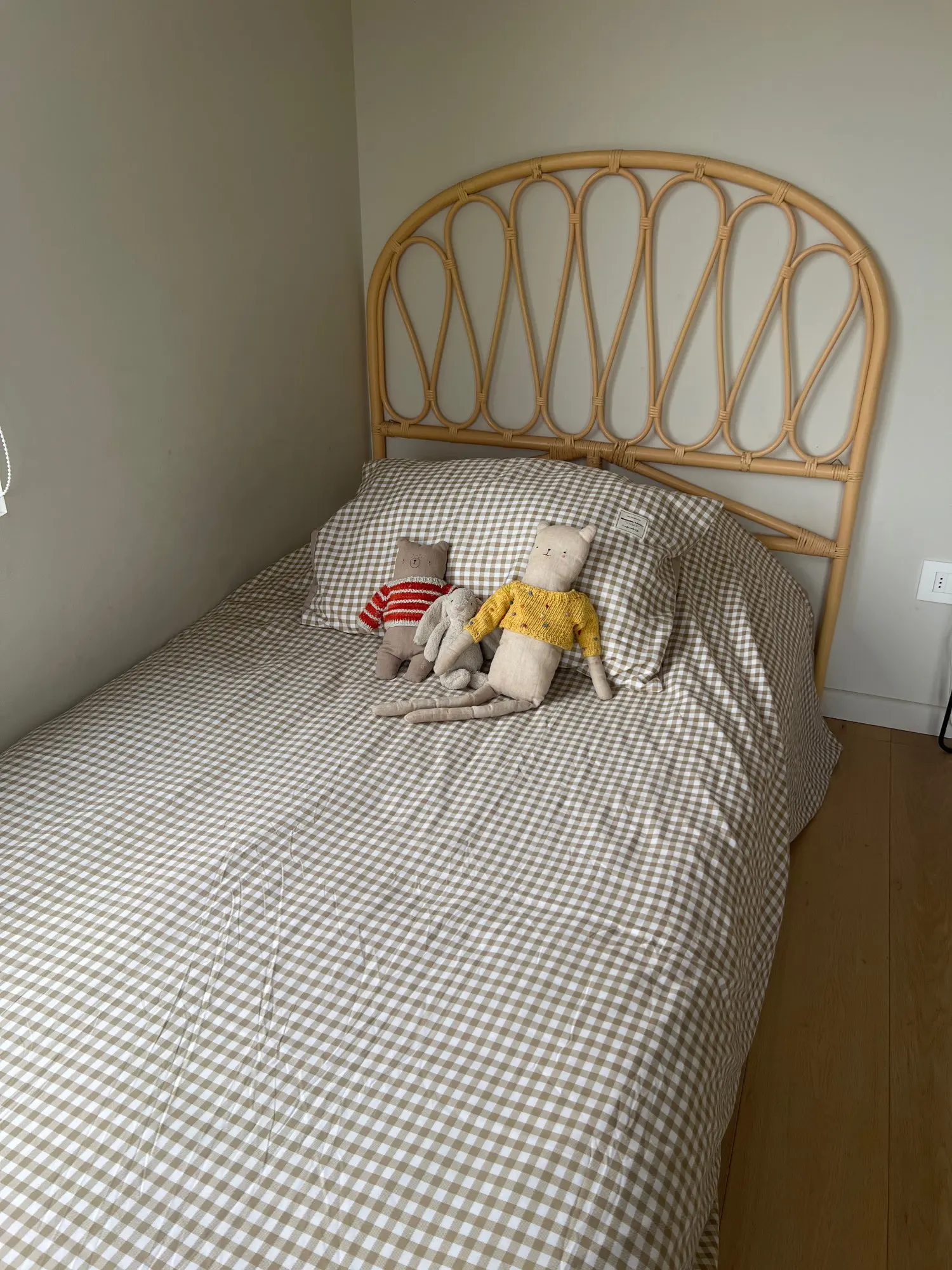 Gingham Plaid Duvet Cover Set, customer photo