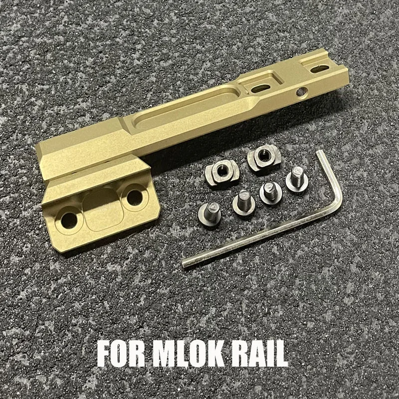 Supporto Offset Per Torcia/tactical – Base Picatinny, M-LOK E Keymod – Regolabile In Metallo