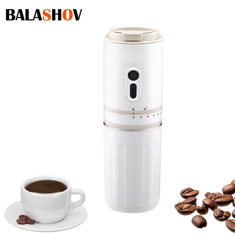Machine à café électrique à capsules, portable pour voyage et voiture, pour usage domestique et extérieur, expresso de voyage