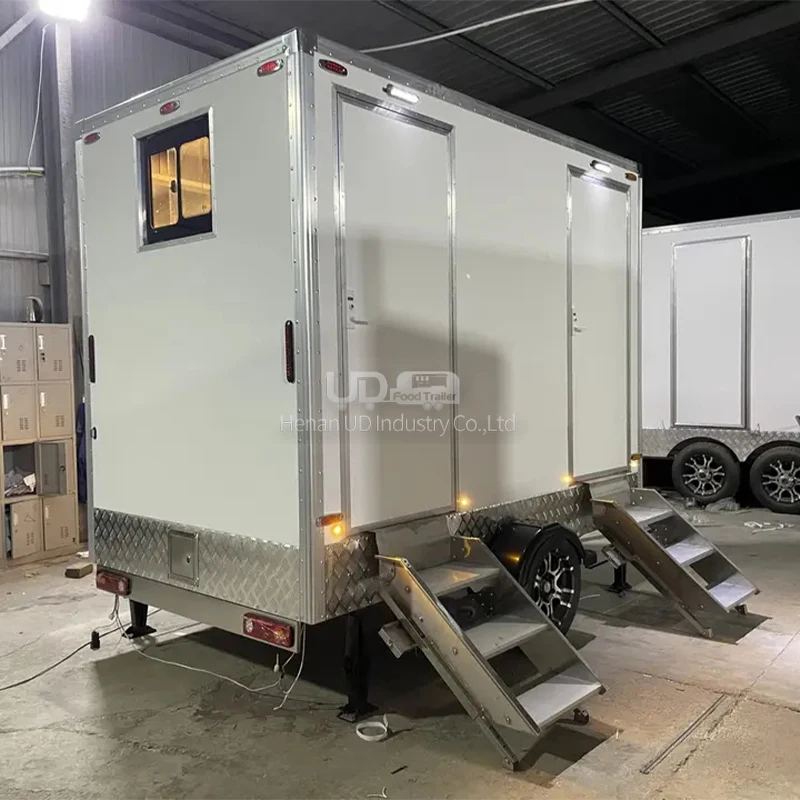 

Portable Toilet Restroom Trailer For Sale High Standard Lightweight Prefabricated House Mobile Toilets