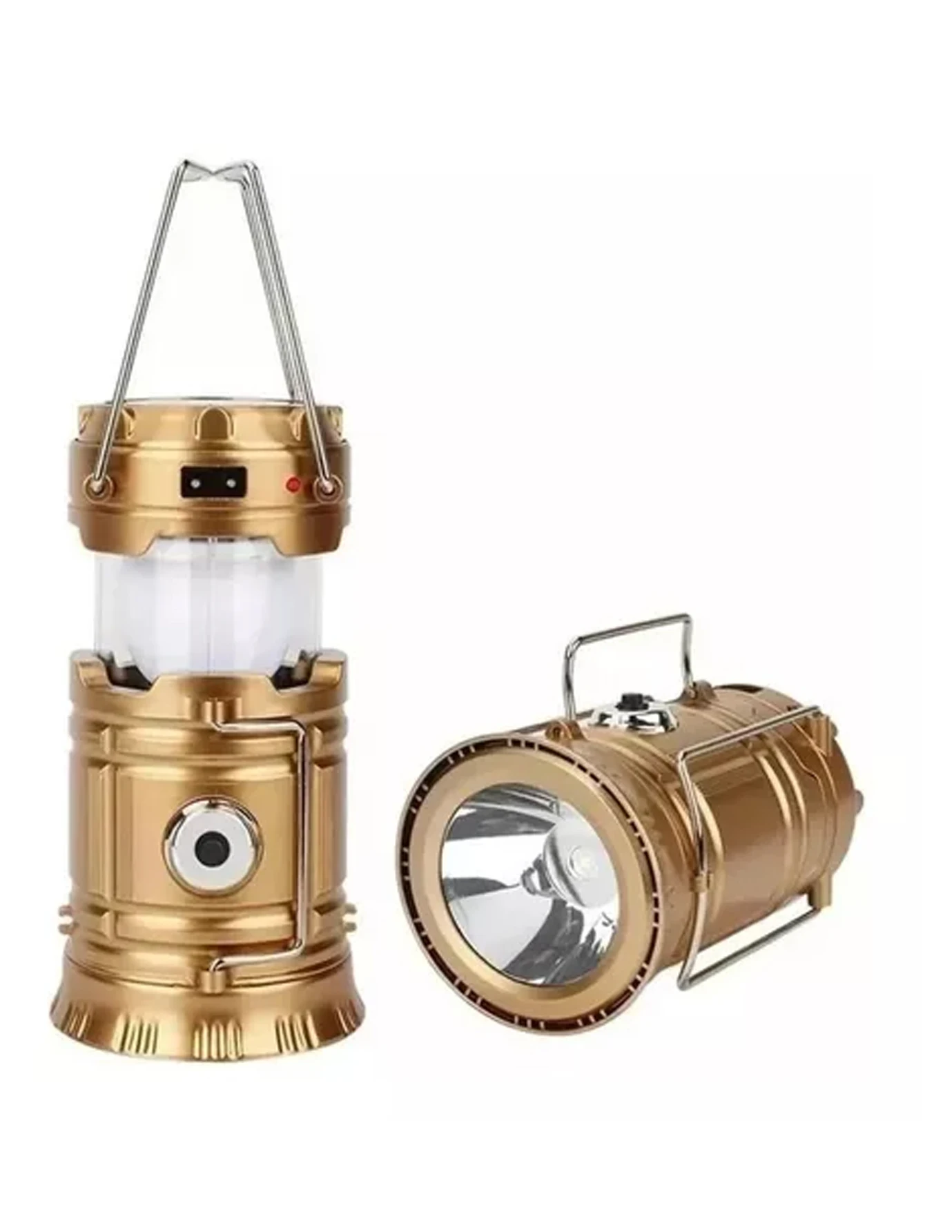Portable rechargeable Solar lamp, multi-purpose handheld lamp for charging cell phone