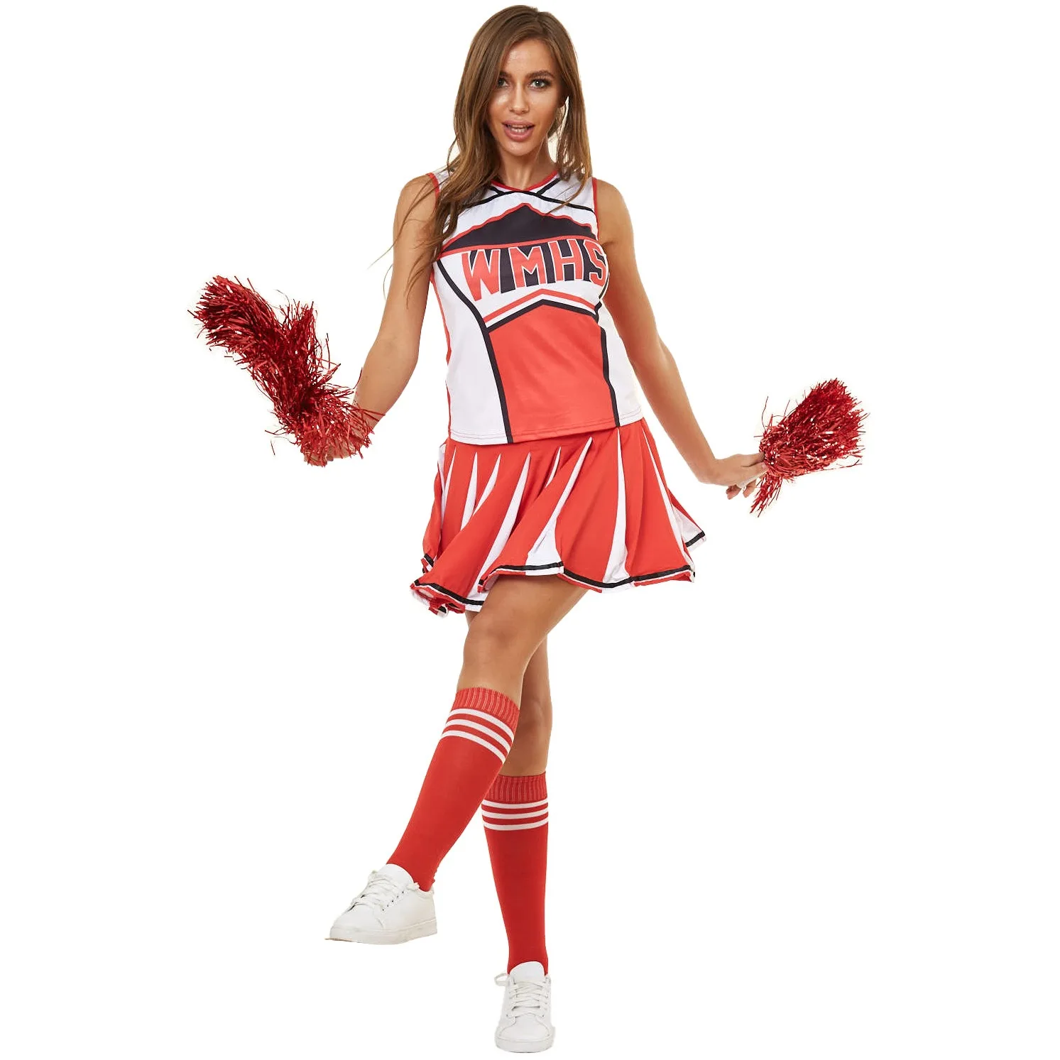 Discounted price Newest and best here Cheerleader Fancy Dress Outfit