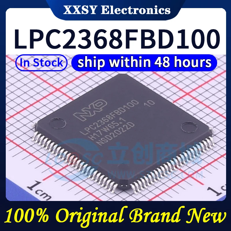 

LPC2368FBD100 LQFP-100 микроконтроллер MCU/MPU IC интегральная схема с одним чипом