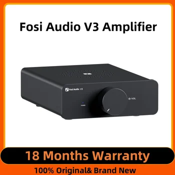 Fosi Audio V3 Stereo Power Amplifier 300W x2 TPA3255 Class D Mini Speaker Amp 2 Channel Audio Amplifier for Passive Bookshelf 1
