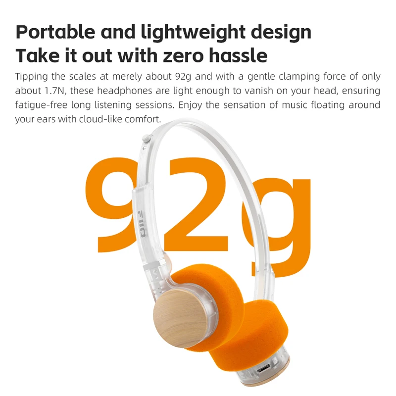 FIIO EH11 On-Ear Bluetooth Headphones with LDAC Hi-Res