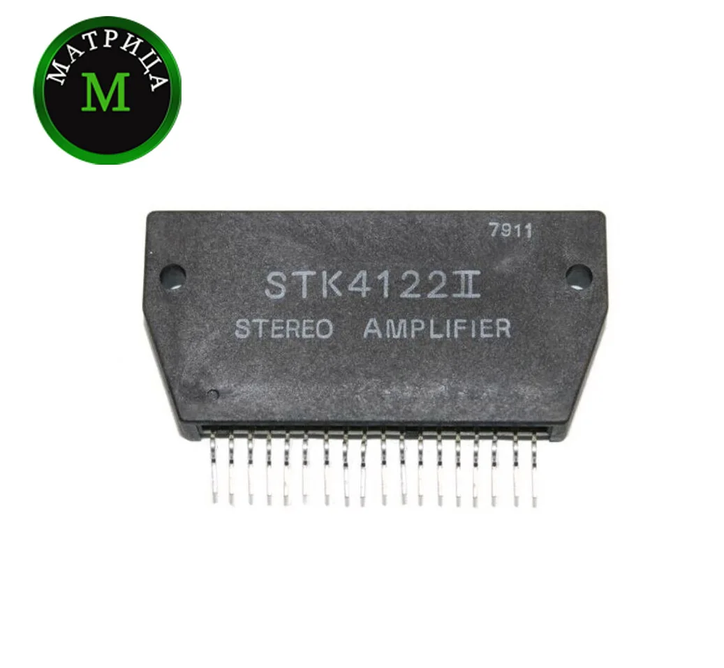 Микросхема STK4122II Stereo amplifier. SIP15