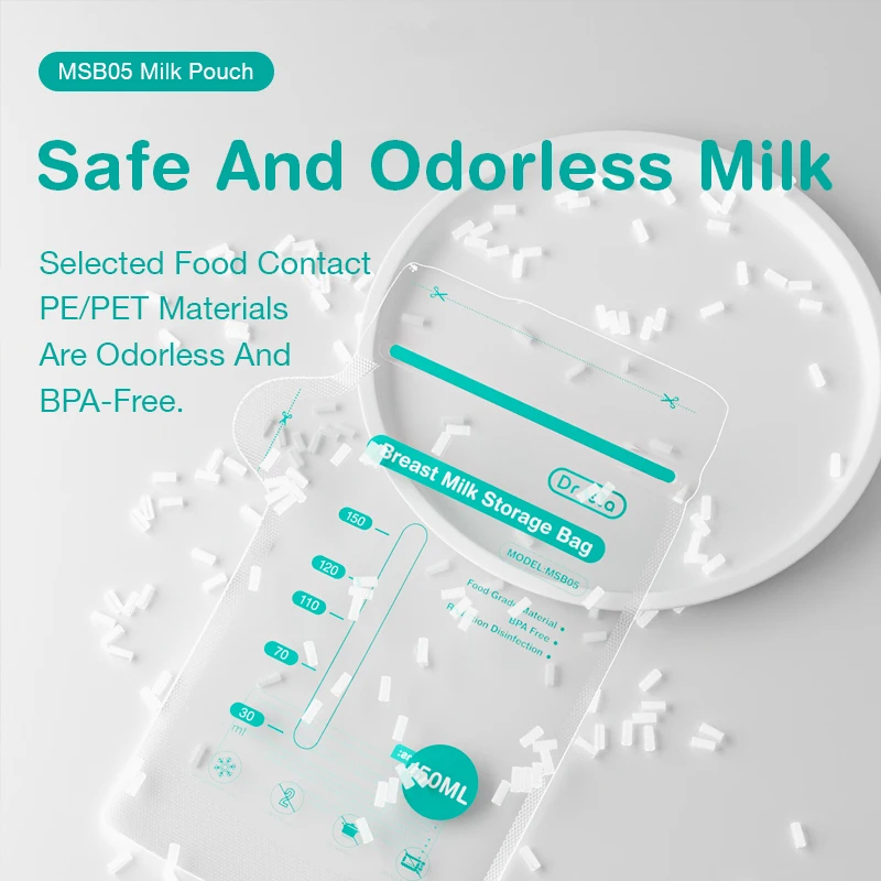 Leak-proof Night Breastfeeding Bags Large Capacity Sterile Milk Storage Bags Postpartum Breastfeeding Essentials Kit for Moms