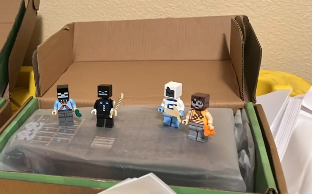 192-teilige Magnet-Bausteine Minecraft Set photo review