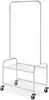 laundry butler with wire shelf. Commercial-grade for sturdy drying and storage. Compact and functional. 1
