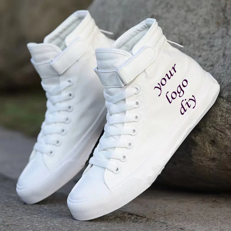 Men/women Customized Sport Shoe Diy Your Logo  Print Summer Autumn  Casual Shoes High-Top Shoes Sneaker Street Style 3