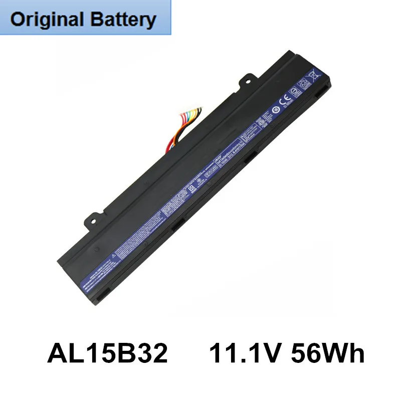 

Оригинальный аккумулятор для ноутбука AL15B32 для Acer Aspire V15 V5-591G Series V5-591G-50BA KT.00603.011 11,1 V 56Wh13-31-P57A