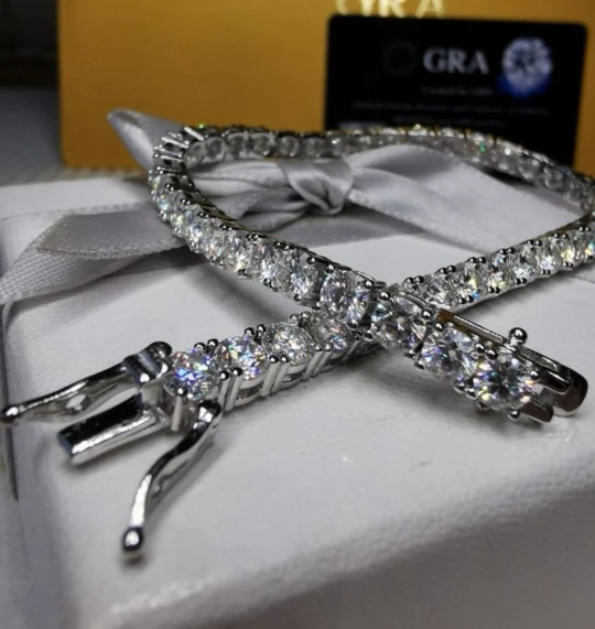 3MM VVS Tennis Bracelet
