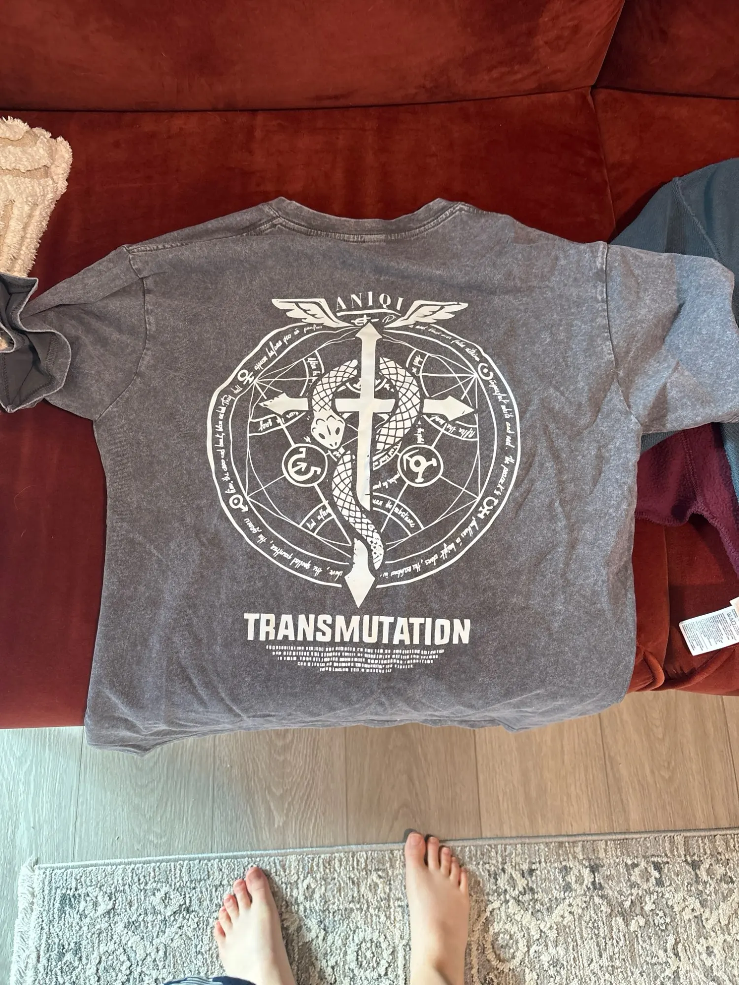 Fullmetal Alchemist T-Shirt – Alchemy Transmutation Circle Shirt | Anime Streetwear for Fans of FMA & Alchemy